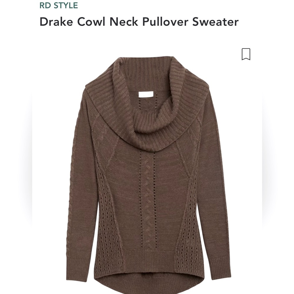 RD Style - Drake Coke Neck Pullover Sweater | Stitchfix